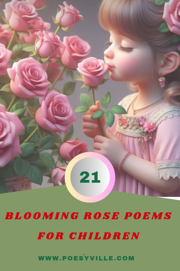 Rose poems for children 
